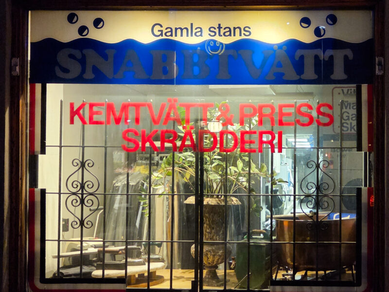 Kemtvatt & Press shop
