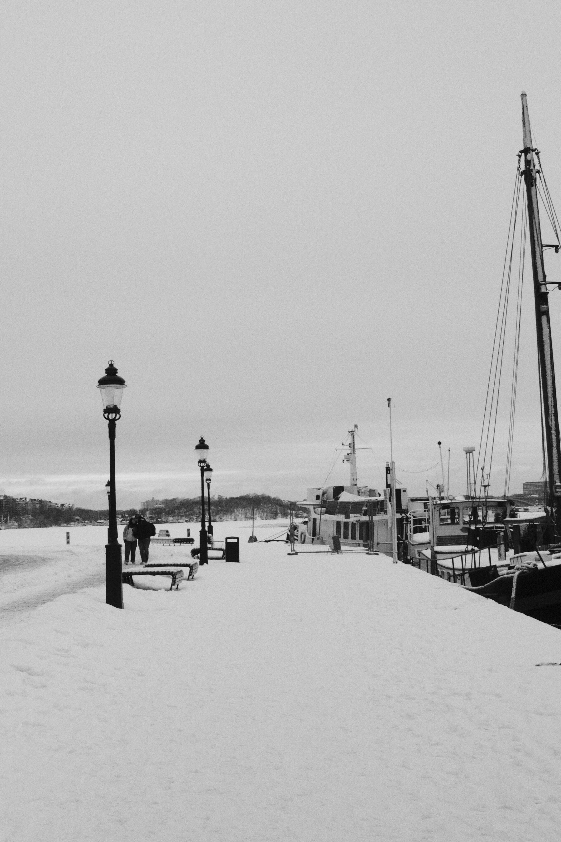 Stockholm – frozen dock