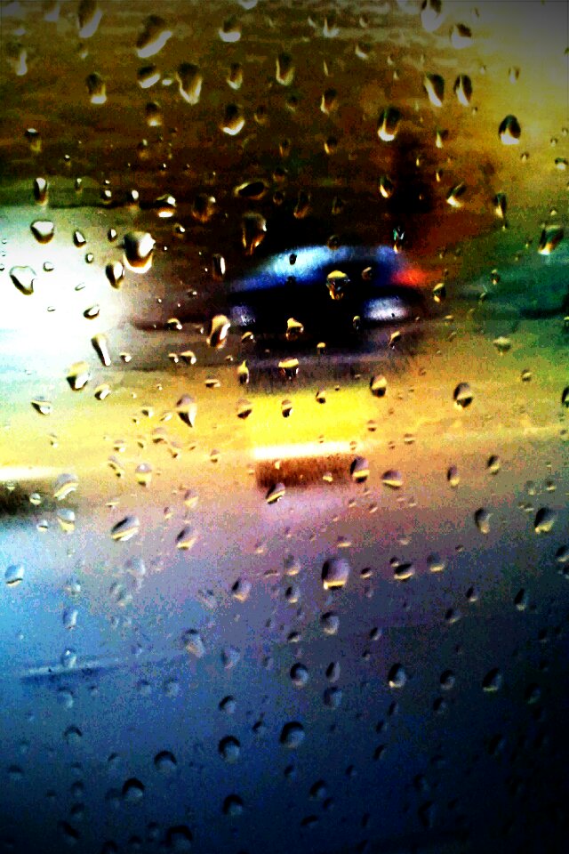Rainy days –  car