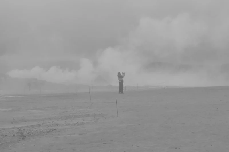 Hverir – smokey photograph